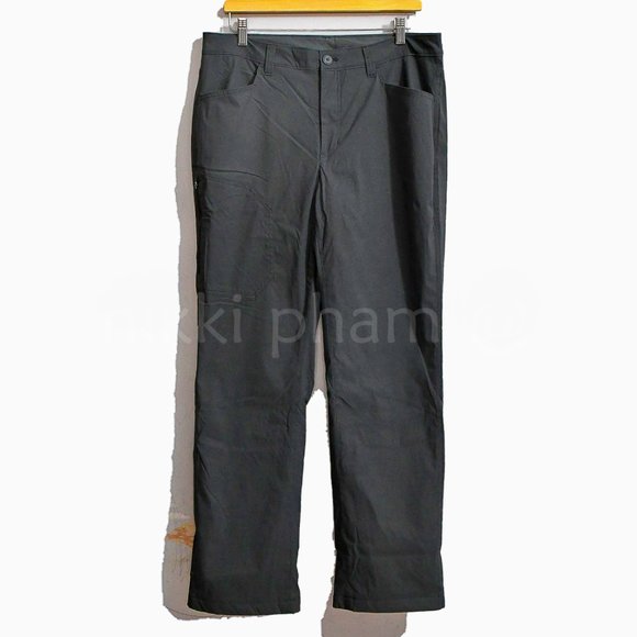 NWT Eddie Bauer Fleece Lined Tech Pants in GRAY - Picture 2 of 9